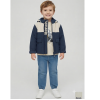 J15562: Boys Bench Hooded Parka Coat, Top & Denim Jean Outfit (2-6 Years)